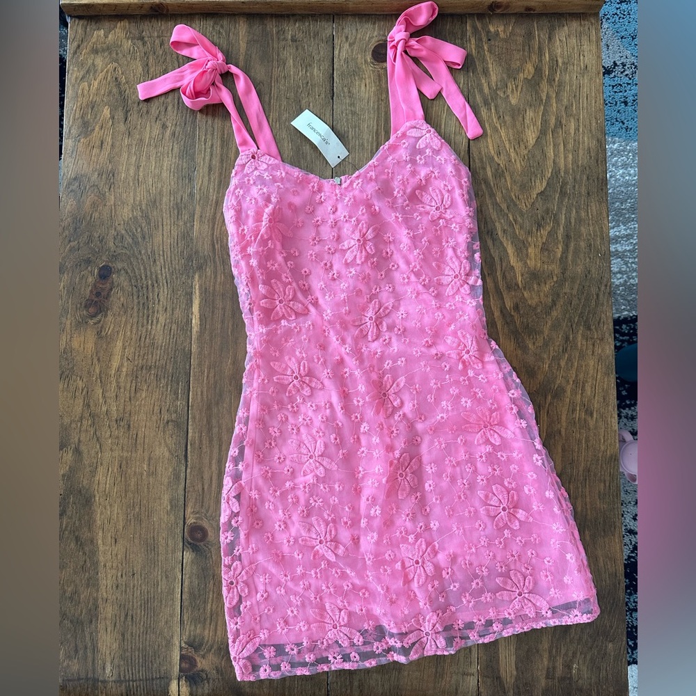 Pink Floral dress